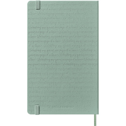 Kalenteri 18M WeekNote Hard Cover Large Sage Green ryhmässä Paperit ja Lehtiöt / Kalenterit / 18 kk kalenterit @ Pen Store (137024)