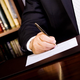 Bullet Gold Titanium ryhmässä Kynät / Fine Writing / Kuulakärkikynät @ Pen Store (137026)