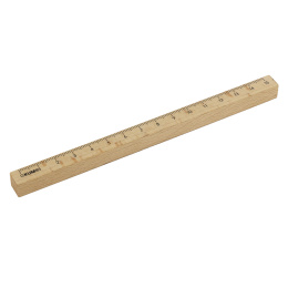 Puuviivain 15 cm ryhmässä Askartelu ja Harrastus / Harrastustarvikkeet / Viivottimet @ Pen Store (137037)