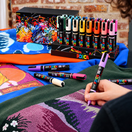 Posca Brush Standing Set ryhmässä Kynät / Taiteilijakynät / Maalitussit @ Pen Store (137115)