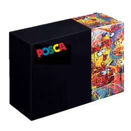 Posca Brush Standing Set ryhmässä Kynät / Taiteilijakynät / Maalitussit @ Pen Store (137115)