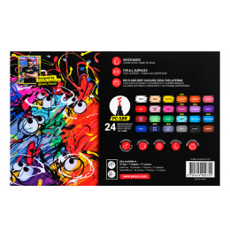 Posca Brush Standing Set ryhmässä Kynät / Taiteilijakynät / Maalitussit @ Pen Store (137115)
