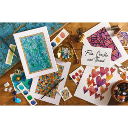 Creative Abstract Mixed Media ryhmässä Askartelu ja Harrastus / Kirjat / Inspiraatiokirjat @ Pen Store (137170)