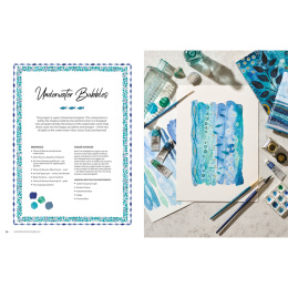 Creative Abstract Mixed Media ryhmässä Askartelu ja Harrastus / Kirjat / Inspiraatiokirjat @ Pen Store (137170)