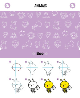 Kawaii Cute and Easy Drawing Deck ryhmässä Askartelu ja Harrastus / Kirjat / Ohjekirjat @ Pen Store (137175)