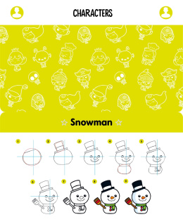 Kawaii Cute and Easy Drawing Deck ryhmässä Askartelu ja Harrastus / Kirjat / Ohjekirjat @ Pen Store (137175)