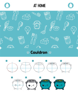 Kawaii Cute and Easy Drawing Deck ryhmässä Askartelu ja Harrastus / Kirjat / Ohjekirjat @ Pen Store (137175)