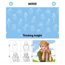 Manga Quick and Easy Drawing Deck ryhmässä Askartelu ja Harrastus / Kirjat / Ohjekirjat @ Pen Store (137177)