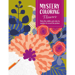 Mystery Coloring Flowers ryhmässä Askartelu ja Harrastus / Kirjat / Aikuisten värityskirjat @ Pen Store (137180)