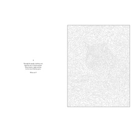 Mystery Coloring Wild Animals ryhmässä Askartelu ja Harrastus / Kirjat / Aikuisten värityskirjat @ Pen Store (137183)