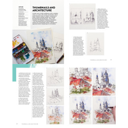 Sketching in the City ryhmässä Askartelu ja Harrastus / Kirjat / Inspiraatiokirjat @ Pen Store (137185)