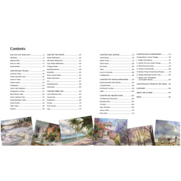 Watercolor Artist's Index of the Natural Landscape ryhmässä Askartelu ja Harrastus / Kirjat / Inspiraatiokirjat @ Pen Store (137191)