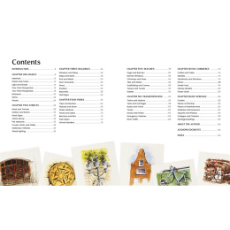 Watercolor Artist's Index of the Urban Landscape ryhmässä Askartelu ja Harrastus / Kirjat / Inspiraatiokirjat @ Pen Store (137192)