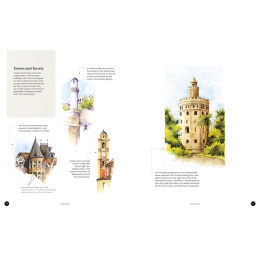 Watercolor Artist's Index of the Urban Landscape ryhmässä Askartelu ja Harrastus / Kirjat / Inspiraatiokirjat @ Pen Store (137192)