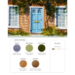 Watercolor Mixing Deck: Architecture ryhmässä Askartelu ja Harrastus / Kirjat / Ohjekirjat @ Pen Store (137193)