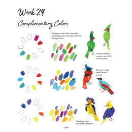 A Beginner's Year of Watercolor ryhmässä Askartelu ja Harrastus / Kirjat / Ohjekirjat @ Pen Store (137195)