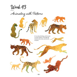 A Beginner's Year of Watercolor ryhmässä Askartelu ja Harrastus / Kirjat / Ohjekirjat @ Pen Store (137195)