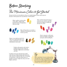 A Beginner's Year of Watercolor ryhmässä Askartelu ja Harrastus / Kirjat / Ohjekirjat @ Pen Store (137195)