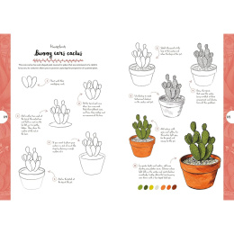 10 Step Drawing: Botanicals ryhmässä Askartelu ja Harrastus / Kirjat / Ohjekirjat @ Pen Store (137196)
