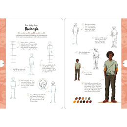 10 Step Drawing: Figures ryhmässä Askartelu ja Harrastus / Kirjat / Ohjekirjat @ Pen Store (137197)