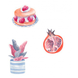 3-Colour Watercolour ryhmässä Askartelu ja Harrastus / Kirjat / Ohjekirjat @ Pen Store (137200)