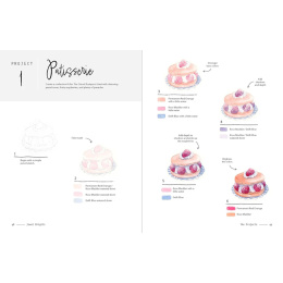 3-Colour Watercolour ryhmässä Askartelu ja Harrastus / Kirjat / Ohjekirjat @ Pen Store (137200)