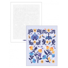 Color by Numbers: Flowers ryhmässä Askartelu ja Harrastus / Kirjat / Aikuisten värityskirjat @ Pen Store (137205)