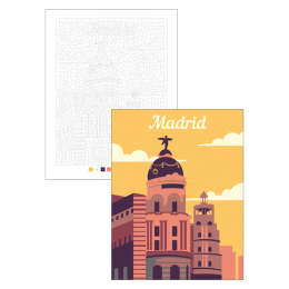 Color by Numbers: Travel ryhmässä Askartelu ja Harrastus / Kirjat / Aikuisten värityskirjat @ Pen Store (137207)