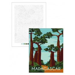 Color by Numbers: Travel ryhmässä Askartelu ja Harrastus / Kirjat / Aikuisten värityskirjat @ Pen Store (137207)