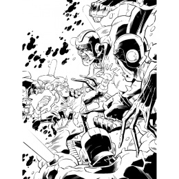 Comic Art Superheroes ryhmässä Askartelu ja Harrastus / Kirjat / Ohjekirjat @ Pen Store (137208)