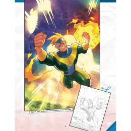 Comic Art Superheroes ryhmässä Askartelu ja Harrastus / Kirjat / Ohjekirjat @ Pen Store (137208)