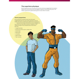 Comic Art Superheroes ryhmässä Askartelu ja Harrastus / Kirjat / Ohjekirjat @ Pen Store (137208)