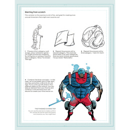 Comic Art Superheroes ryhmässä Askartelu ja Harrastus / Kirjat / Ohjekirjat @ Pen Store (137208)