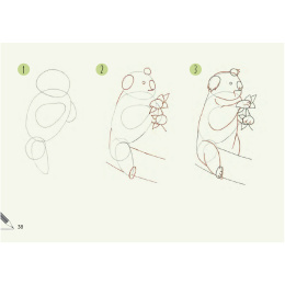 Draw 30: Animals ryhmässä Askartelu ja Harrastus / Kirjat / Ohjekirjat @ Pen Store (137210)