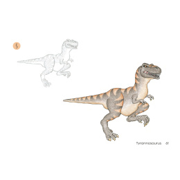 Draw 30: Dinosaurs ryhmässä Askartelu ja Harrastus / Kirjat / Ohjekirjat @ Pen Store (137212)