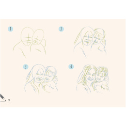 Draw 30: Faces ryhmässä Askartelu ja Harrastus / Kirjat / Ohjekirjat @ Pen Store (137214)