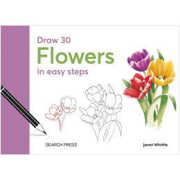 Draw 30: Flowers ryhmässä Askartelu ja Harrastus / Kirjat / Ohjekirjat @ Pen Store (137215)
