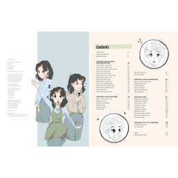 Draw Manga Faces, Heads and Hairstyles ryhmässä Askartelu ja Harrastus / Kirjat / Ohjekirjat @ Pen Store (137217)