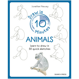 Draw in 10 Minutes: Animals ryhmässä Askartelu ja Harrastus / Kirjat / Ohjekirjat @ Pen Store (137218)