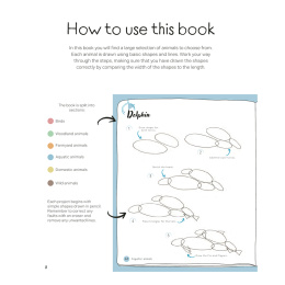 Draw in 10 Minutes: Animals ryhmässä Askartelu ja Harrastus / Kirjat / Ohjekirjat @ Pen Store (137218)