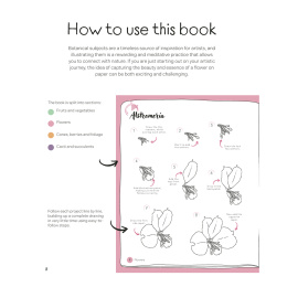 Draw in 10 Minutes: Botanicals ryhmässä Askartelu ja Harrastus / Kirjat / Ohjekirjat @ Pen Store (137219)
