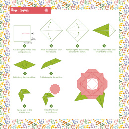 Flower Power! 25 Origami Projects ryhmässä Askartelu ja Harrastus / Kirjat / Ohjekirjat @ Pen Store (137221)