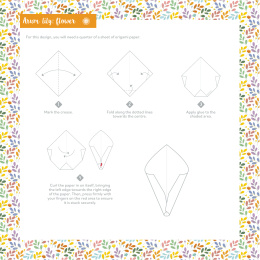 Flower Power! 25 Origami Projects ryhmässä Askartelu ja Harrastus / Kirjat / Ohjekirjat @ Pen Store (137221)