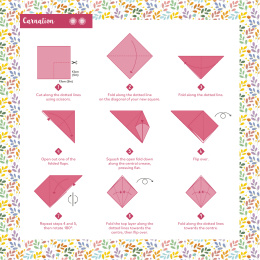 Flower Power! 25 Origami Projects ryhmässä Askartelu ja Harrastus / Kirjat / Ohjekirjat @ Pen Store (137221)