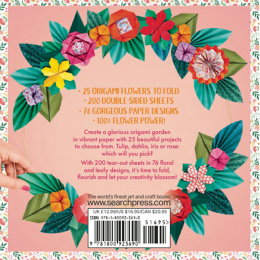 Flower Power! 25 Origami Projects ryhmässä Askartelu ja Harrastus / Kirjat / Ohjekirjat @ Pen Store (137221)