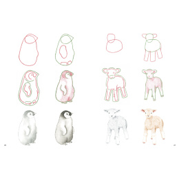 How to Draw: Baby Animals ryhmässä Askartelu ja Harrastus / Kirjat / Ohjekirjat @ Pen Store (137223)