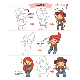 Kawaii: How to Draw Really Cute Stuff ryhmässä Askartelu ja Harrastus / Kirjat / Ohjekirjat @ Pen Store (137225)