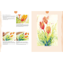 Loose and Lively Flowers in Watercolour, Inks & Mixed Media ryhmässä Askartelu ja Harrastus / Kirjat / Inspiraatiokirjat @ Pen Store (137226)