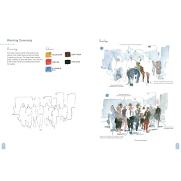 Paint 50: Watercolour Figures ryhmässä Askartelu ja Harrastus / Kirjat / Ohjekirjat @ Pen Store (137228)