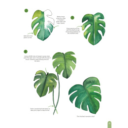 Paint 50: Watercolour Nature ryhmässä Askartelu ja Harrastus / Kirjat / Ohjekirjat @ Pen Store (137229)